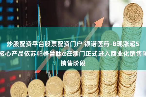 炒股配资平台股票配资门户 银诺医药-B现涨超5% 核心产品依苏帕格鲁肽α在澳门正式进入商业化销售阶段